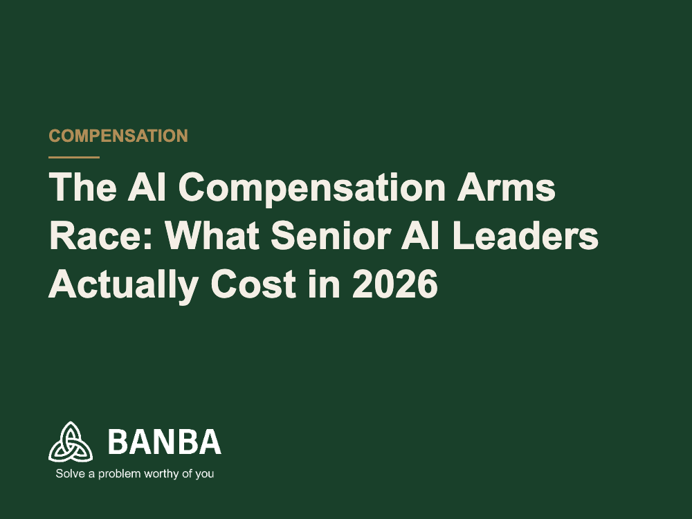 The AI Compensation Arms Race: What Senior AI Leaders Actually Cost in 2026