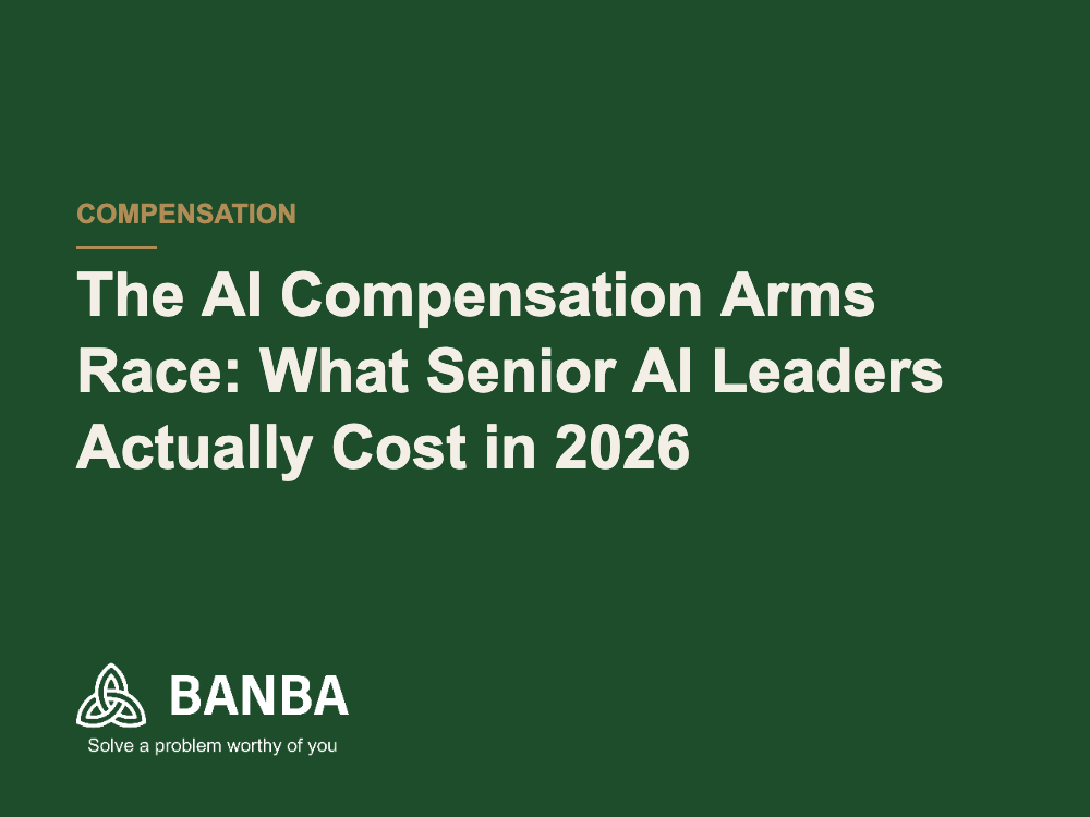 The AI Compensation Arms Race: What Senior AI Leaders Actually Cost in 2026