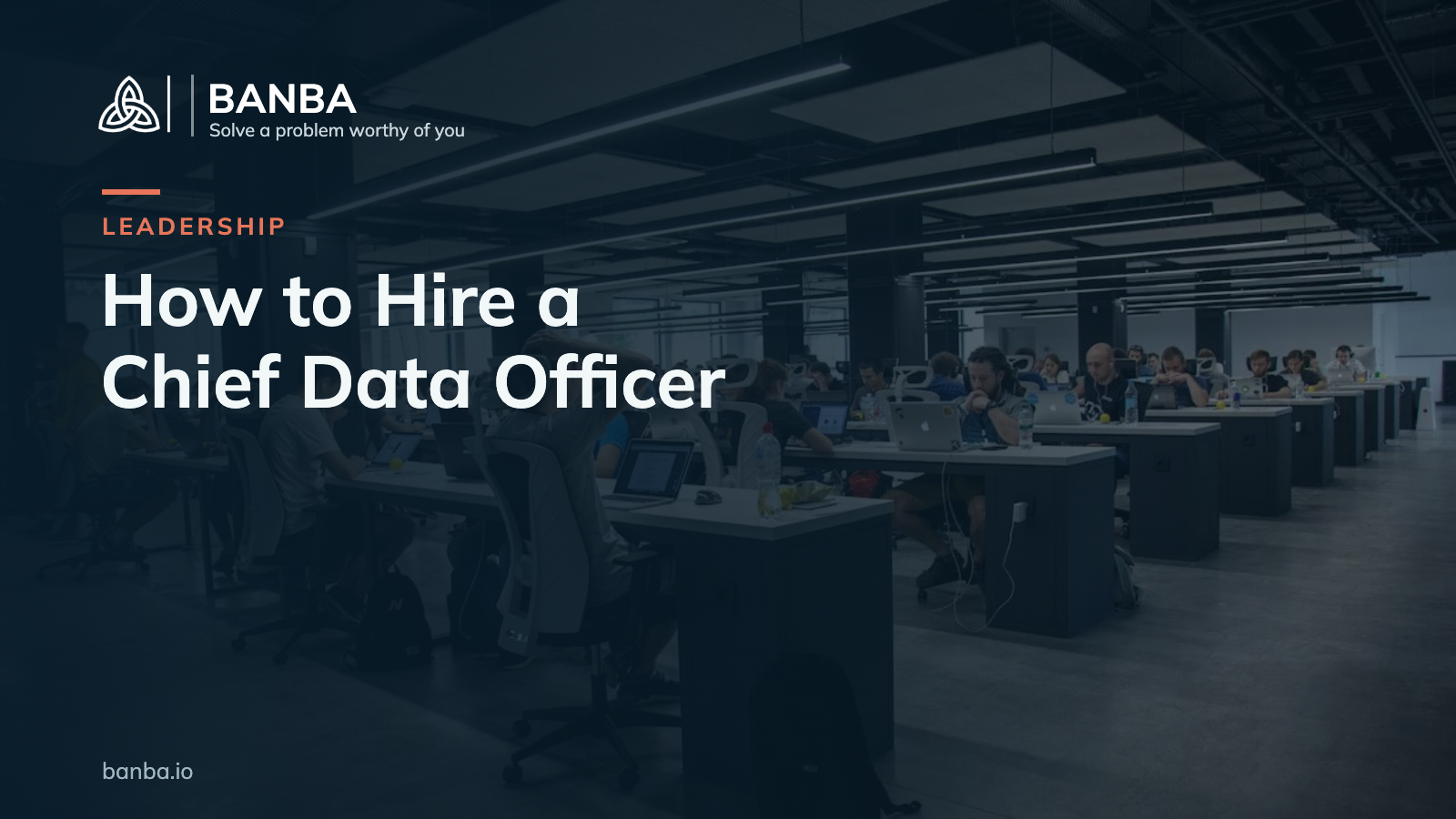 Banba Insights cover — How to Hire a Chief Data Officer