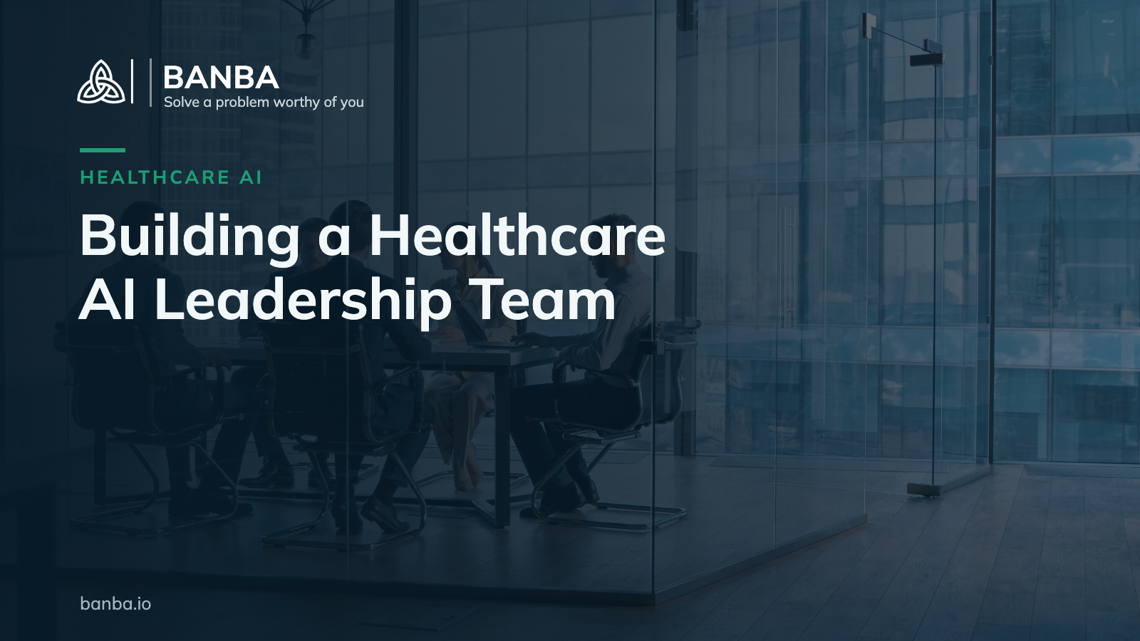 Banba Insights cover — Building a Healthcare AI Leadership Team